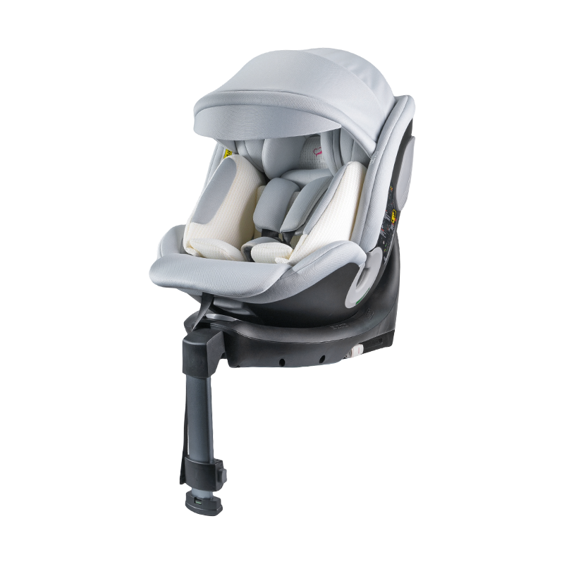 ISO FIX + støtteben 360 Rotation Bagud/fremadvendt baby autostol 40-150 cm ISO FIX + støtteben 360 Rotation Bagud/fremadvendt baby autostol 40-150 cm